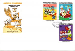 Antigua, Worldwide First Day Cover, Disney