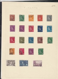 finland 1930-47  stamps page ref 18042