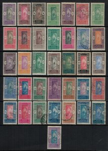 Dahomey #42-56,8-63,5-73,5-7,81,3,6*/u  CV $34.50