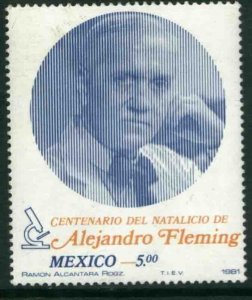 MEXICO 1241, Centenary of the Birth of Alexander Fleming MINT, NH. VF.
