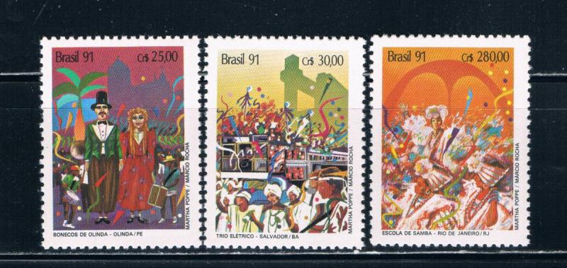 Brazil 2301-03 MNH set  Carnivals (B0351)