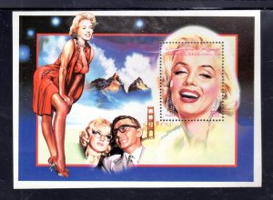 SAHARA 1996 MARILYN MONROE MINT VF NH O.G S/S (8SAH)