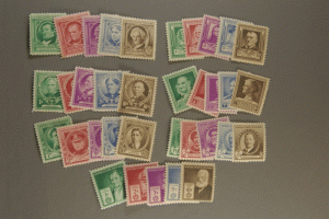 United States #859-893 Famous Americans Set MNH