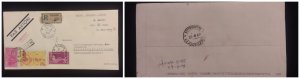 O) 1960 VIETNAM, CIRCULATED AIRMAIL, REGISTERED TO KILASAVALPATTI,