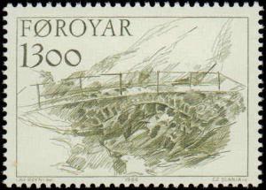 1986 Faroe Islands #149-151, Complete Set(3), Never Hinged