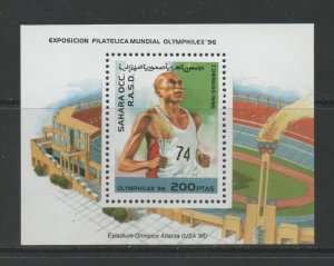 Thematic Stamps Sports - SAHARA 1996 OLYMPHILEX MIN SHEET mint