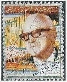 Slovakia 539 (used) 500g Eugen Suchoň, composer (2008)