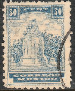 MEXICO 716B 30c HEROIC CADETS MON 1934 DEFINITIVE USED (540)