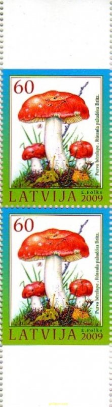 701592 MNH LETONIA 2009 SETAS DE CARNET