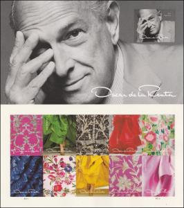 US 5173 Oscar de la Renta forever sheet (11 stamps) MNH 2017