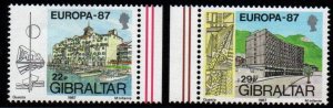 Gibraltar # 499 - 500 MNH