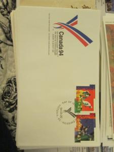 Canada #1518a FDC Commonwealth Games