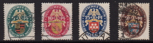 Germany Semi-Postal #B15-B18, used