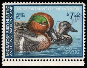 US #RW46 VF, used, light cancel, nice stamp!