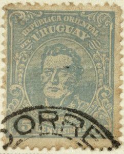 AlexStamps URUGUAY #205 VF Used 