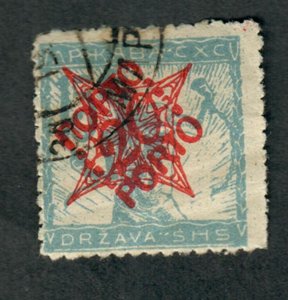 Yugoslavia - Slovenia #3LJ18 used single
