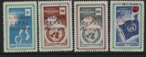 PANAMA    C218-C221  MINT HINGED    SET,