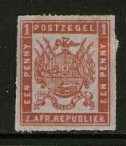 South Africa Transvaal 1876 Sc 42 MH