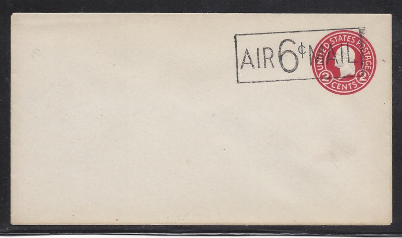 AIRMAIL, UC8A, DIE 7, SIZE 10, ENVELOPE, UNUSED, SHIPS $1.00