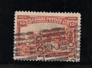 Canada #102 Used Huge Stamp - Has Minor Thin