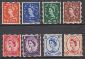 Great Britain 353c-360a MNH VF
