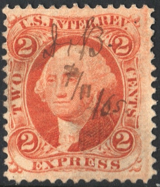 R10c 2¢ Revenue: Express (1862) Used