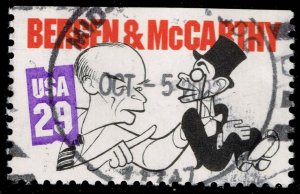US #2563 Edgar Bergen and Dummy Charlie McCarthy; Used