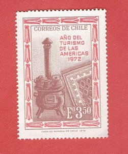 CHILE SCOTT#432 1972 3.5e YEAR OF AMERICAN TOURISM - MNH