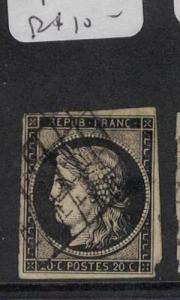 France SC 3 Thin Spot Used (1dpk)