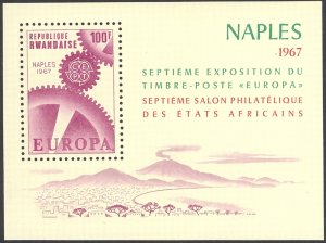 Rwanda Sc# 209 MNH 1967 Europa