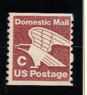 #1947 MNH coil single 20c Eagle 1981 Issue