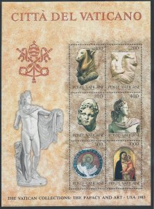 Vatican City Collection, Over 725 MNH stamps, CV over $450**-