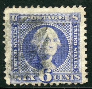 UNITED STATES SCOTT# 115   6c WASHINGTON  USED