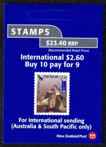 New Zealand 2019 Christmas $2.60 Complete Mint MNH Booklet
