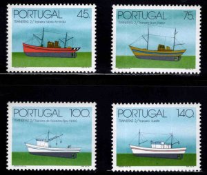 Portugal Scott 2013-2016 MNH** Trawler ship set