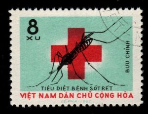 North Viet Nam Scott 214 Used stamp from Red Criss set