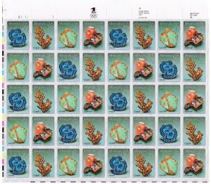 Scott #2703a (2700-03) Minerals Sheet of 40 Stamps - MNH