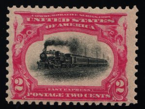 Scott #295 VF - 2c Carmine & Black - MNH - 1901