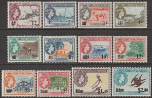 EDSROOM-17297 Virgin Islands 128-139 MNH 1962 Complete Queen Elizabeth CV$27.65