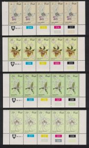 Venda Orchids 4v Strips 1981 MNH SG#46-49