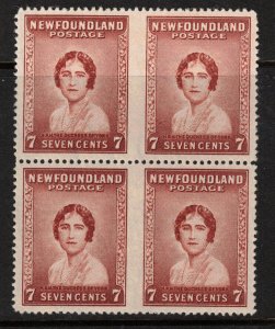 Newfoundland #208b Extra Fine Mint Imperf Block - Lower Pair Never Hinged