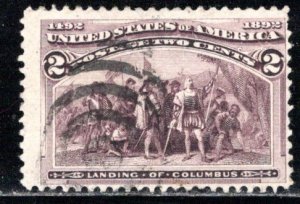 United States Scott # 231, used