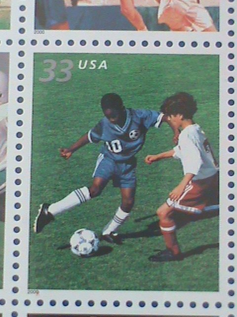 UNITED STATES STAMP:2000 SC#3408 YOUTH TEAM SPORTS MNH FULL SHEET. VERY RARE.