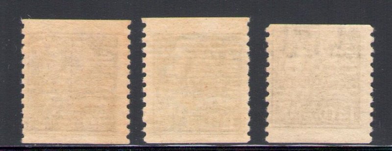 1921 SWEDEN, No. 151-153 Liberation of Sweden - Effigy of Gustav I - MNH**