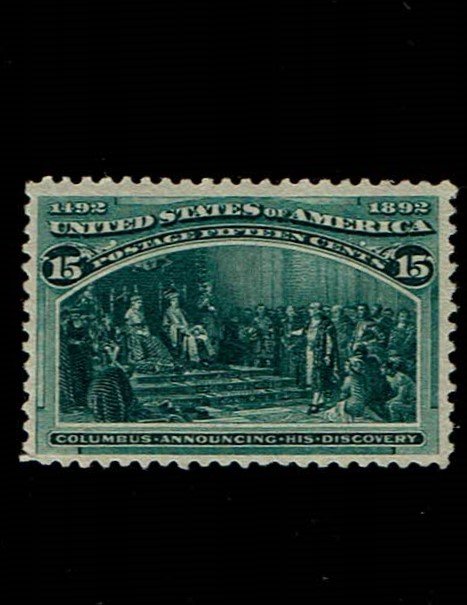 Scott #238 VF-OG-NH. SCV - $600.00  A Showpiece