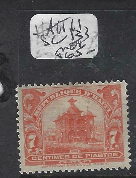 HAITI  (P1606B)  7C  SG 133   MOG