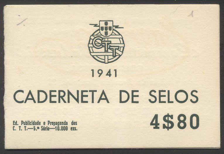 PORTUGAL RARE #565a-67a COMPLETE BOOKLET - 1935 Issues