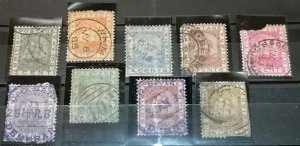 British Guiana 1876 complete set value Michel 469 euro