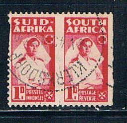 South Africa 91a Used Pair Nurse (S0517)