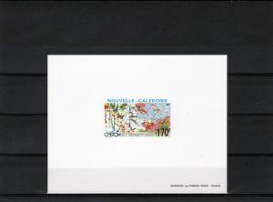 New Caledonia 1991 Sc#651  Butterflies/Fishes/Deluxe Souvenir Sheet MNH